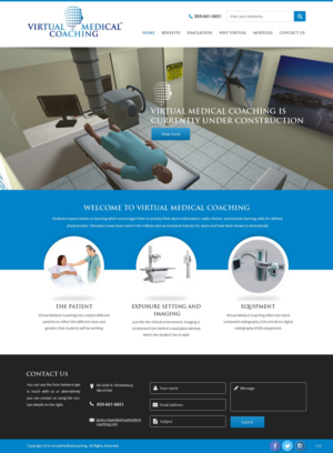 Web Design by pb for Virtual Medical Coaching Limited | Design: #10498458