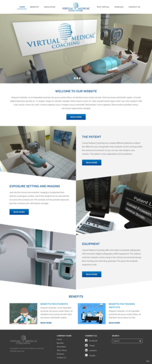 Web Design by pb for Virtual Medical Coaching Limited | Design: #10540698