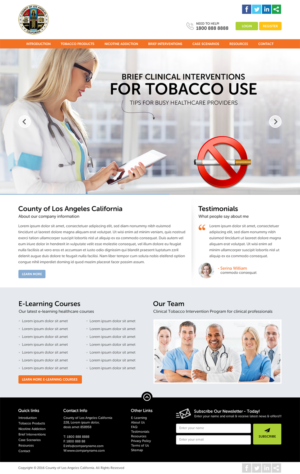 Web Design par RupalTechno pour ce projet | Design : #10509644