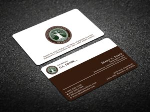 Business Card Design by Verified artistry (Design garden) for Law Office of D.L. Drain, P.A. | Design: #10491909