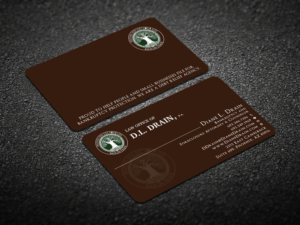 Business Card Design by Verified artistry (Design garden) for Law Office of D.L. Drain, P.A. | Design: #10491915