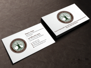 Visitenkarten-Design von Creations Box 2015 für Law Office of D.L. Drain, P.A. | Design: #10486844