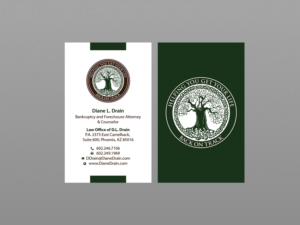 Visitenkarten-Design von Creations Box 2015 für Law Office of D.L. Drain, P.A. | Design: #10486845