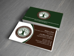 Visitenkarten-Design von Creations Box 2015 für Law Office of D.L. Drain, P.A. | Design: #10486847