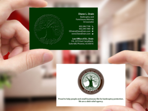 Visitenkarten-Design von Creations Box 2015 für Law Office of D.L. Drain, P.A. | Design: #10486852