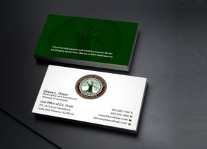 Visitenkarten-Design von Creations Box 2015 für Law Office of D.L. Drain, P.A. | Design: #10486866