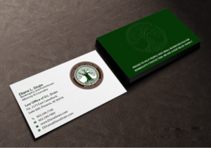 Business Card Design by Creations Box 2015 for Law Office of D.L. Drain, P.A. | Design: #10486875