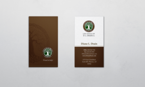 Visitenkarten-Design von artgallery077 für Law Office of D.L. Drain, P.A. | Design: #10499439