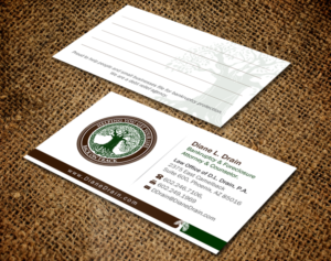 Business Card Design by Brand aid for Law Office of D.L. Drain, P.A. | Design: #10484486