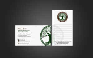 Visitenkarten-Design von chandrayaan.creative für Law Office of D.L. Drain, P.A. | Design: #10483995