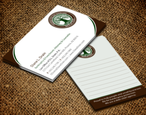 Visitenkarten-Design von chandrayaan.creative für Law Office of D.L. Drain, P.A. | Design: #10505284