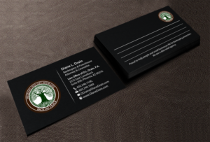 Visitenkarten-Design von chandrayaan.creative für Law Office of D.L. Drain, P.A. | Design: #10505441