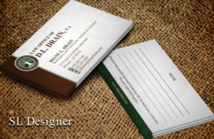 Visitenkarten-Design von SL Designer für Law Office of D.L. Drain, P.A. | Design: #10477080