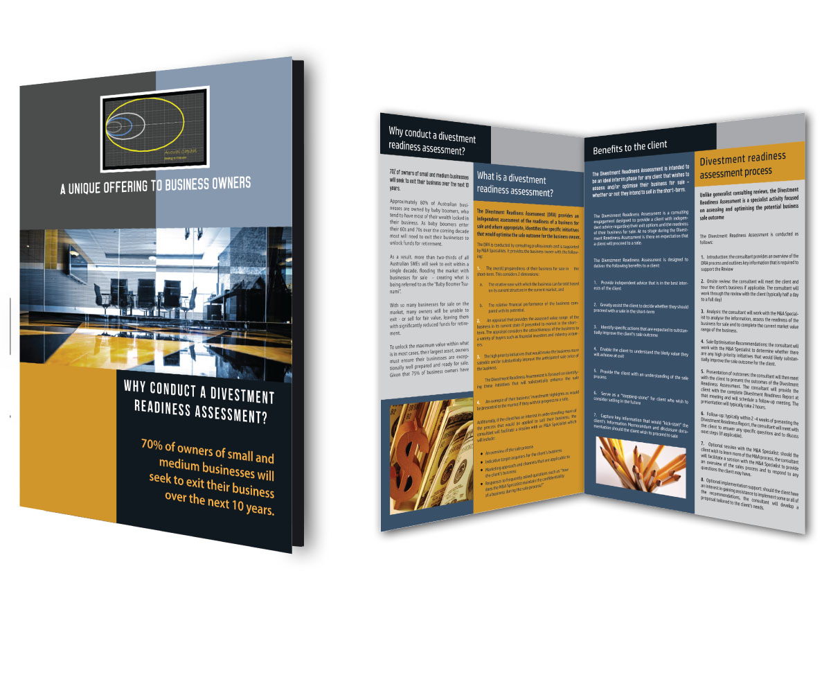 Brochure Design by Andrew1965 for this project | Design #2205061