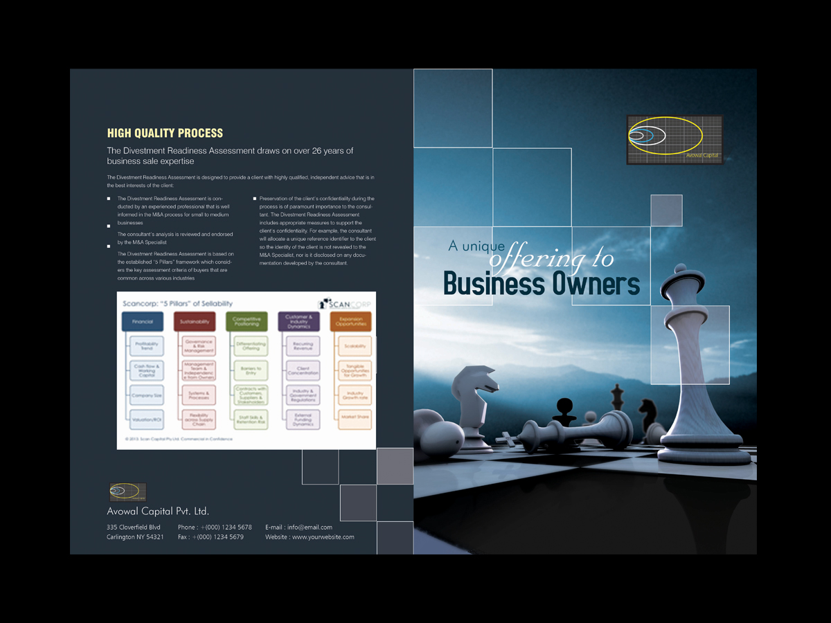 Diseño de Brochure por LogoKiosk para este proyecto | Diseño: #2218100