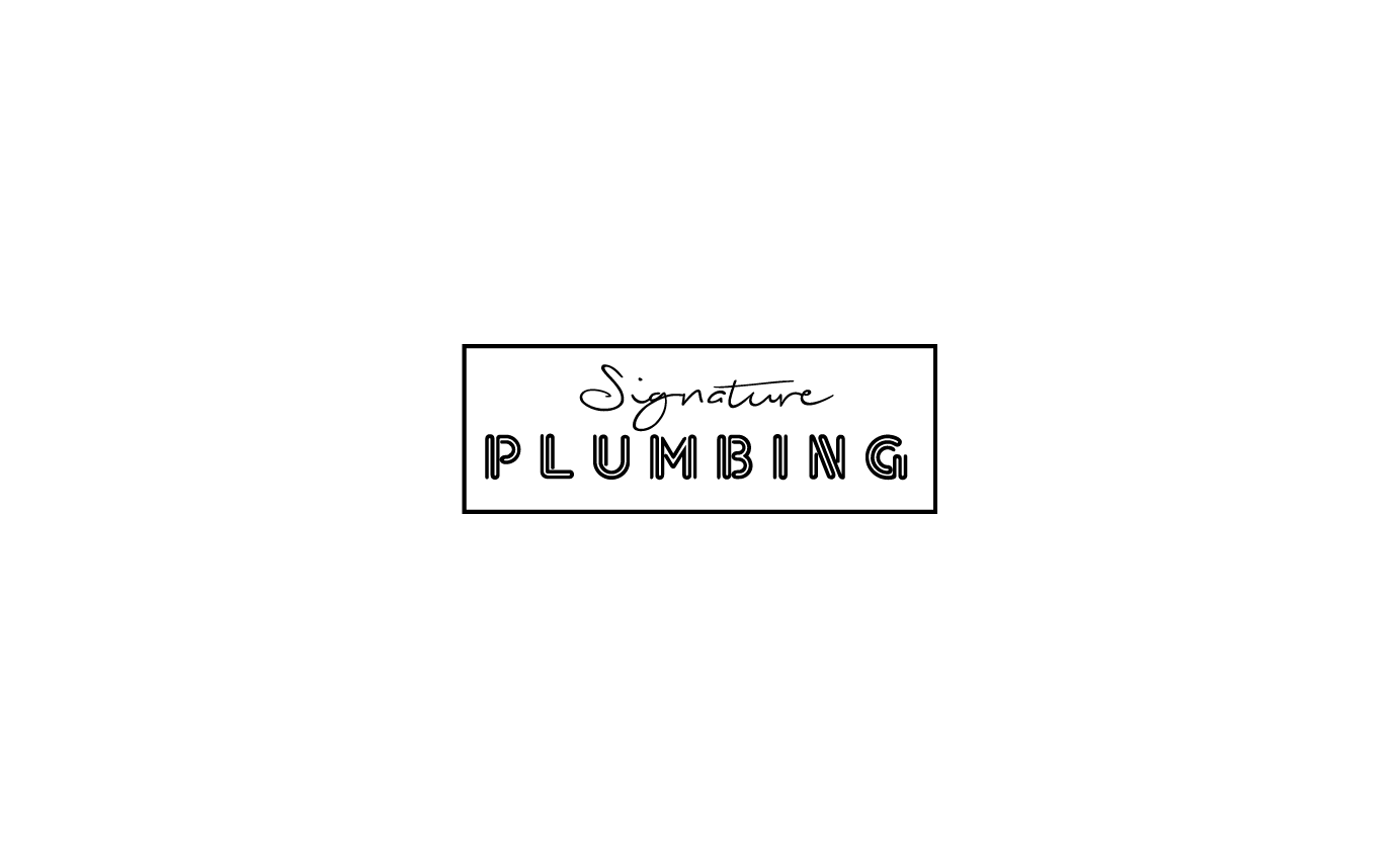 Logo Design by R_Designs for Signature Plumbing. Inc | Design #10652329