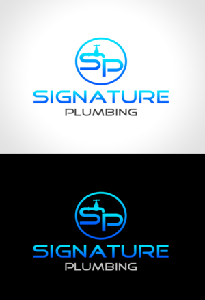 Logo Design by Creations Box 2015 for Signature Plumbing. Inc | Design: #10522984