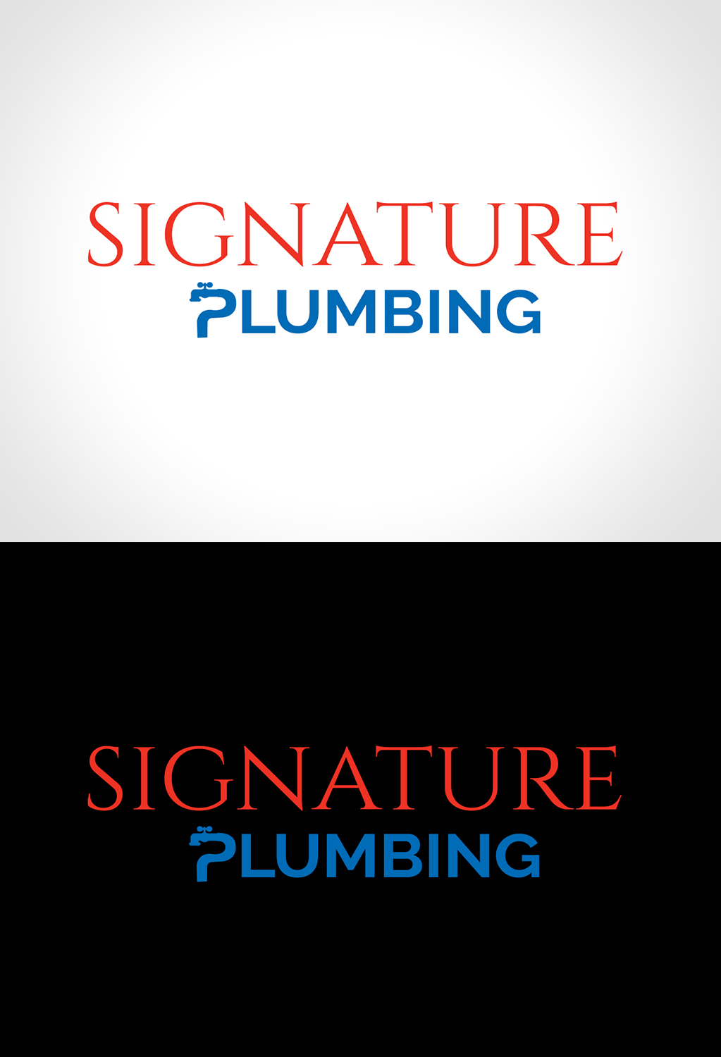 Design de Logo par Creations Box 2015 pour Signature Plumbing. Inc | Design #10522990