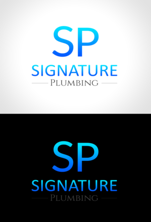 Diseño de Logo por Creations Box 2015 para Signature Plumbing. Inc | Diseño: #10526803