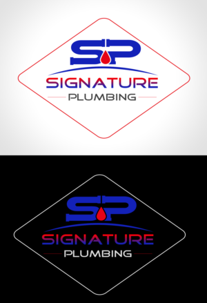 Logo Design by Creations Box 2015 for Signature Plumbing. Inc | Design: #10583941
