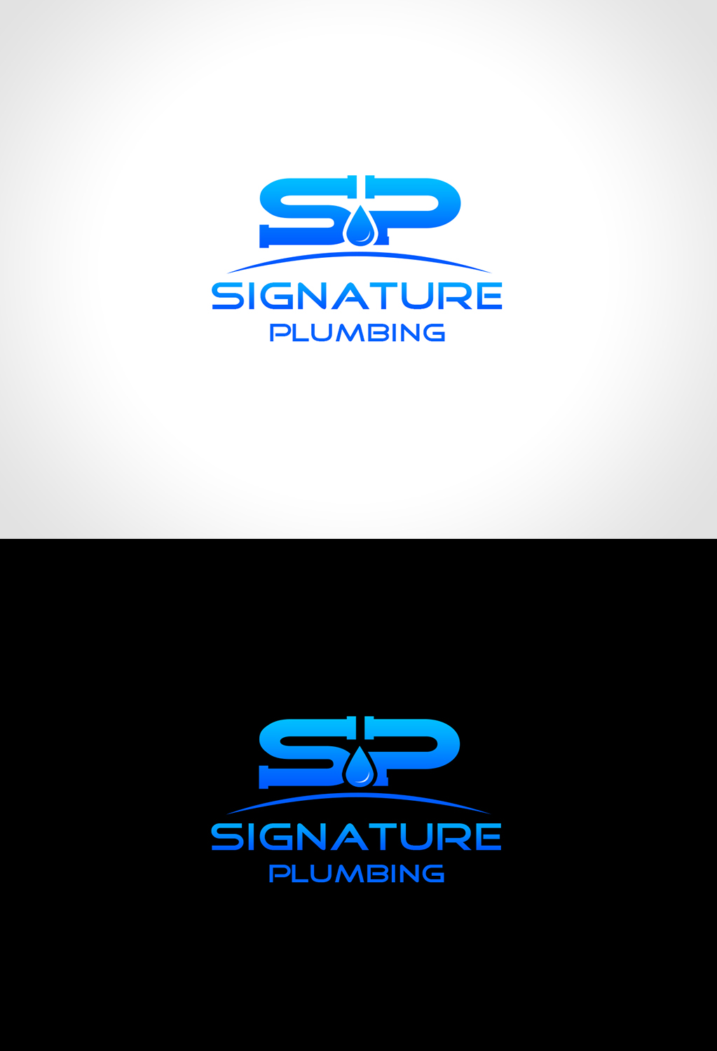 Logo Design by Creations Box 2015 for Signature Plumbing. Inc | Design #10598168