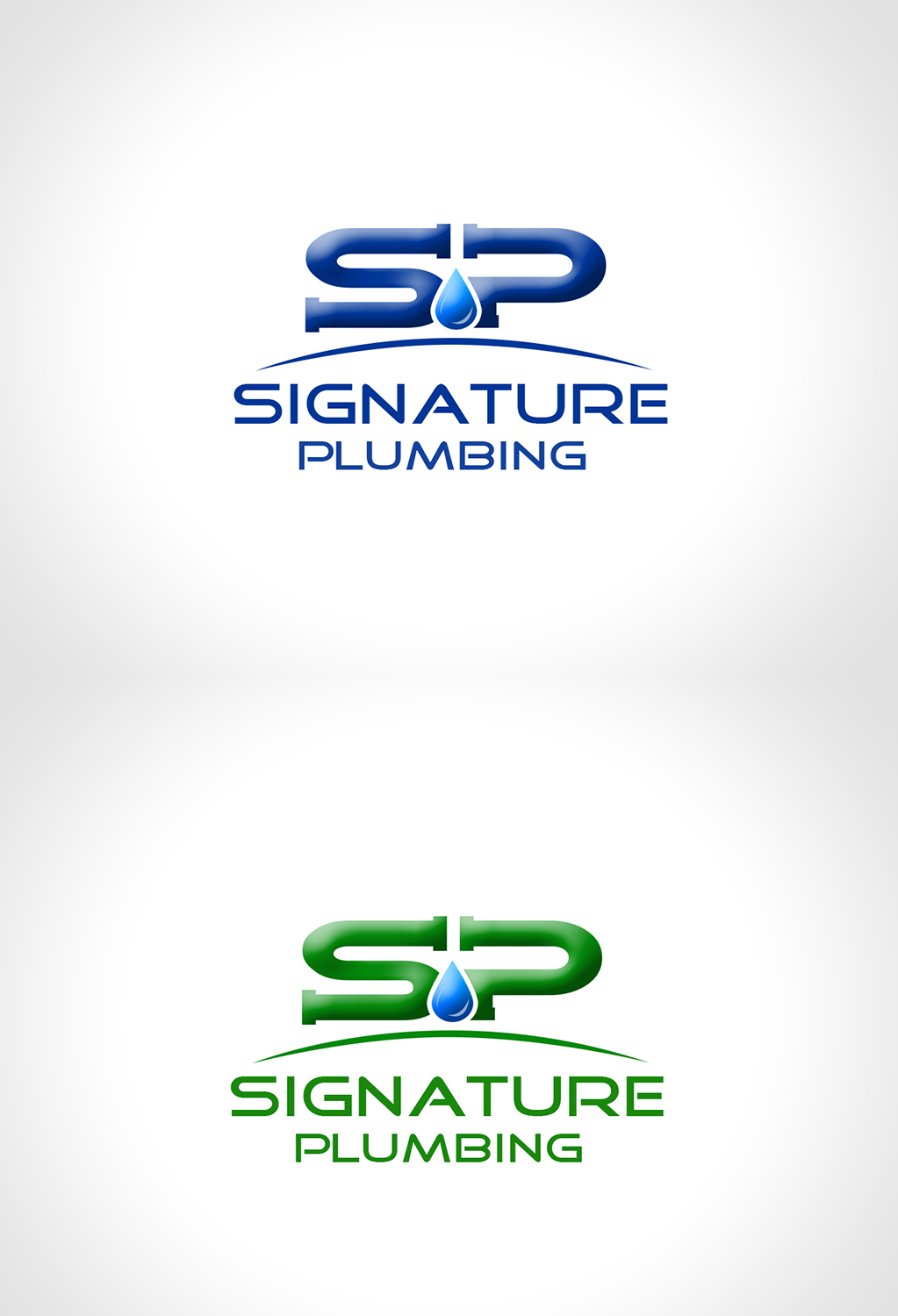 Logo Design by Creations Box 2015 for Signature Plumbing. Inc | Design #10626293