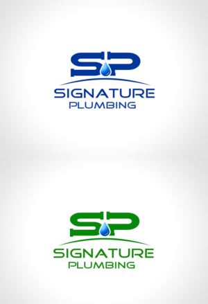 Logo Design by Creations Box 2015 for Signature Plumbing. Inc | Design: #10626294