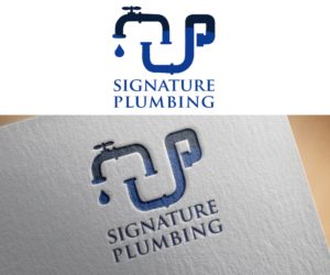 Logo Design by CreArt for Signature Plumbing. Inc | Design #10630902