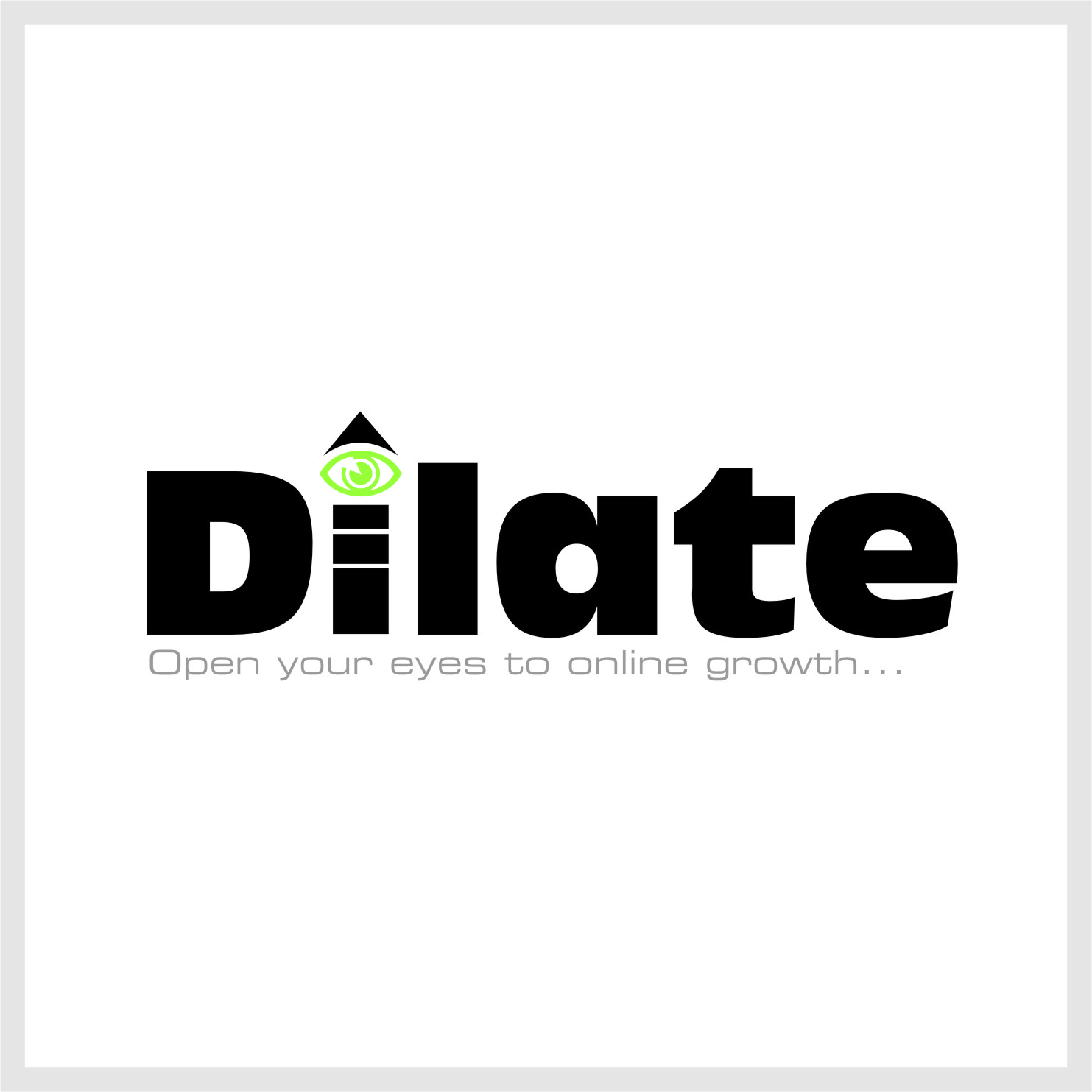 Logo Design by Nauman Khan for Dilate  | Design #458169