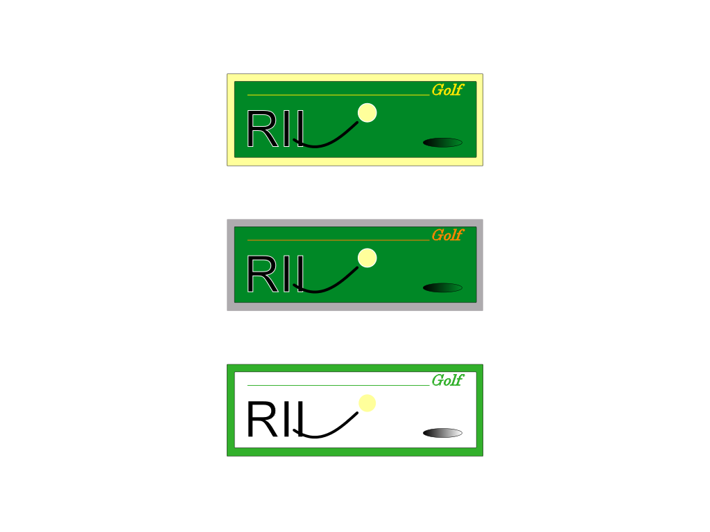 Logo Design by creative solutions for RIL Golf AB | Design #2206429