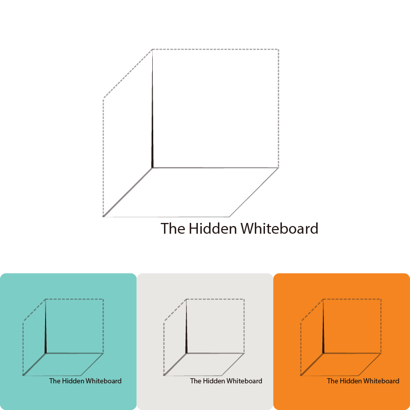 Logo Design by Double Bean for The Hidden Whiteboard | Design #2203992
