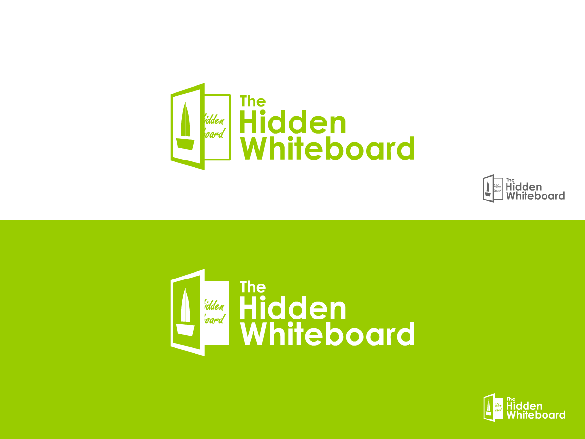 Logo Design by REDcrackers.com for The Hidden Whiteboard | Design #2211976