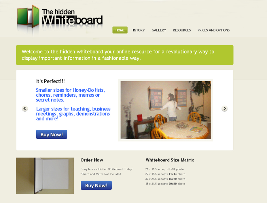 Logo Design by Zona44 for The Hidden Whiteboard | Design #2208992