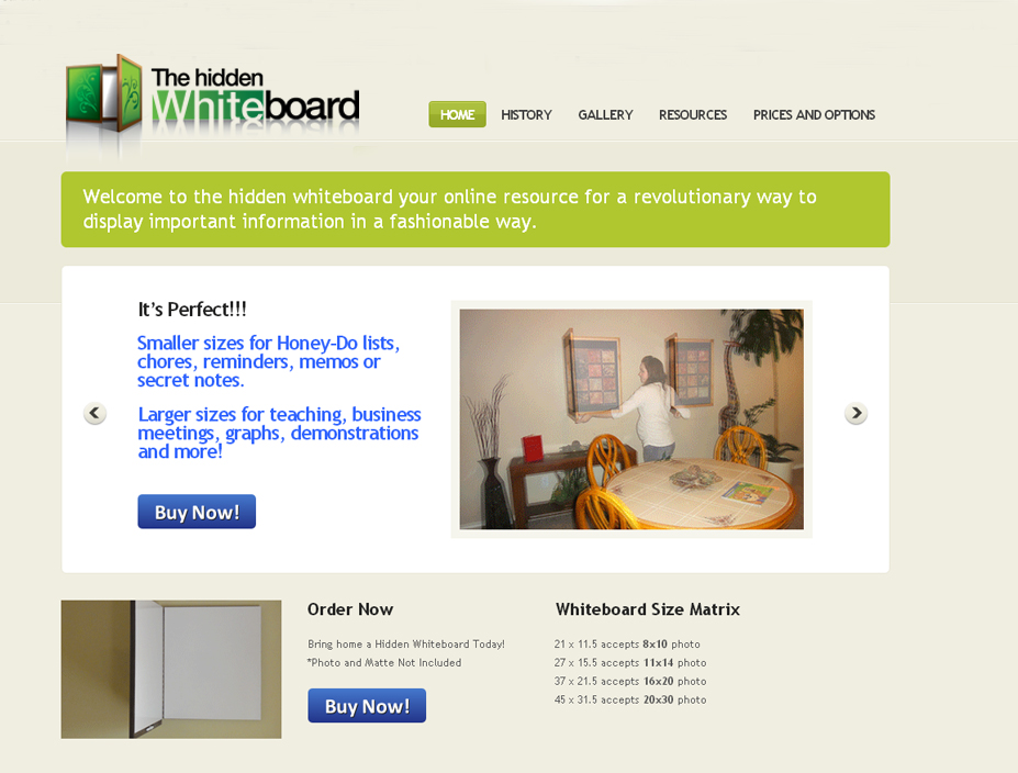 Logo Design by Zona44 for The Hidden Whiteboard | Design #2209001