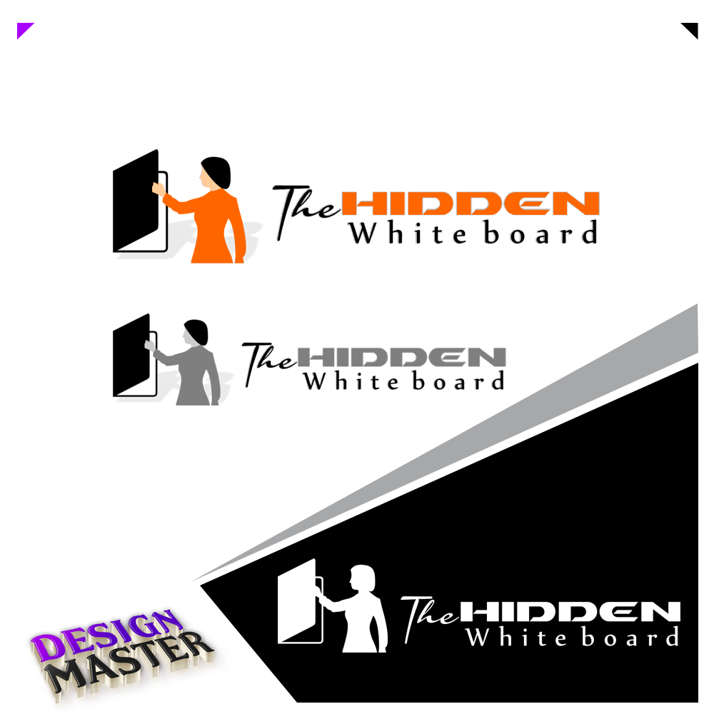 Logo Design by Design Master for The Hidden Whiteboard | Design #2213301