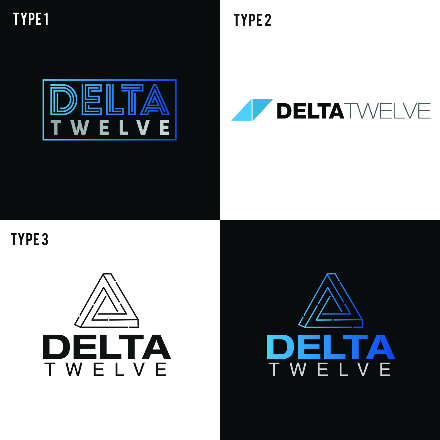 Logo Design by PC PRODUCTIONS for Delta Twelve | Design #10615949