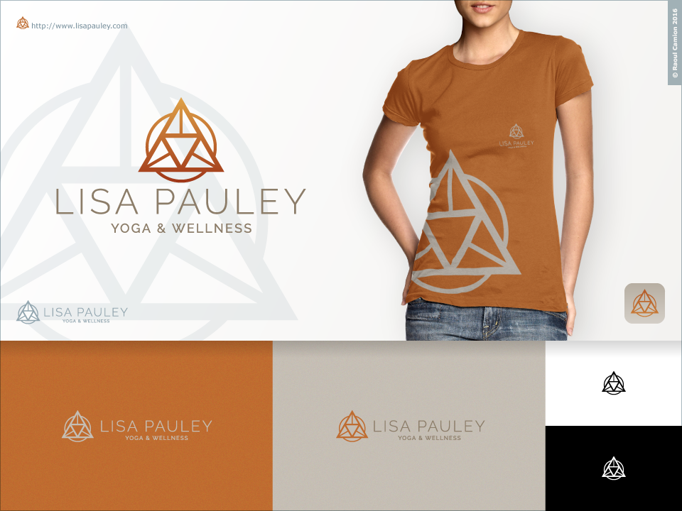 Logo Design by Raoul Camion for Lisa Pauley - Yoga & Wellness | Design #10507074