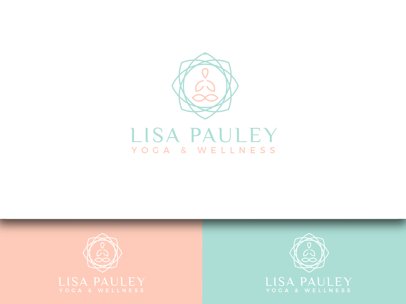 Logo Design by wonderland for Lisa Pauley - Yoga & Wellness | Design #10486716
