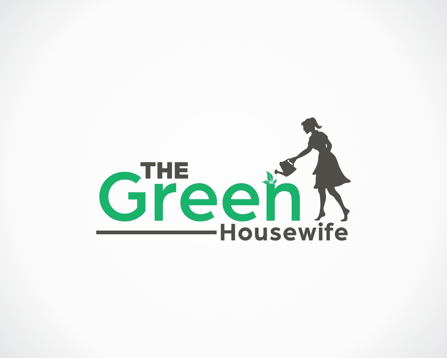 Logo Design by 4AD for The Green Housewife | Design #10588206