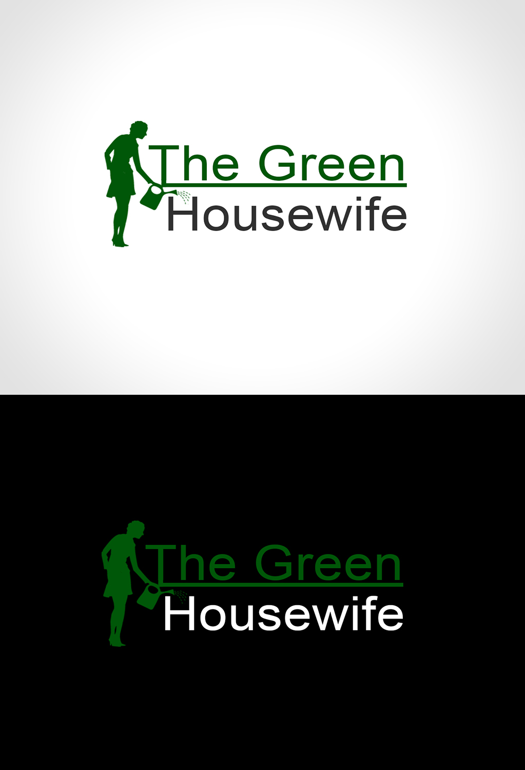 Logo Design by Creations Box 2015 for The Green Housewife | Design #10500027