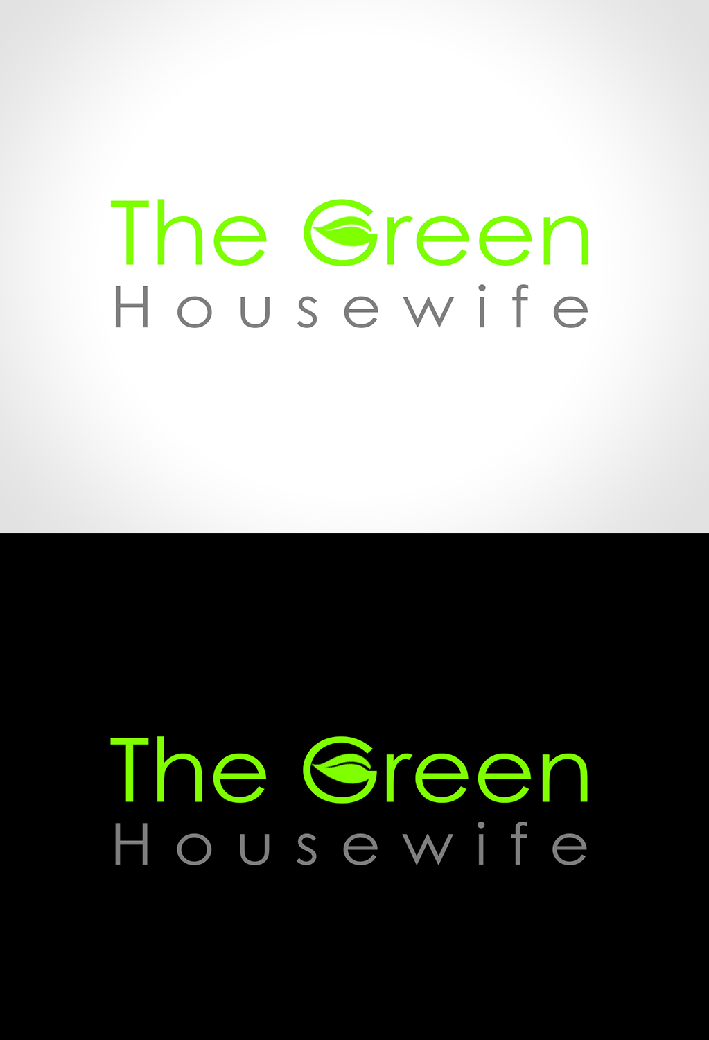 Logo Design by Creations Box 2015 for The Green Housewife | Design #10500034