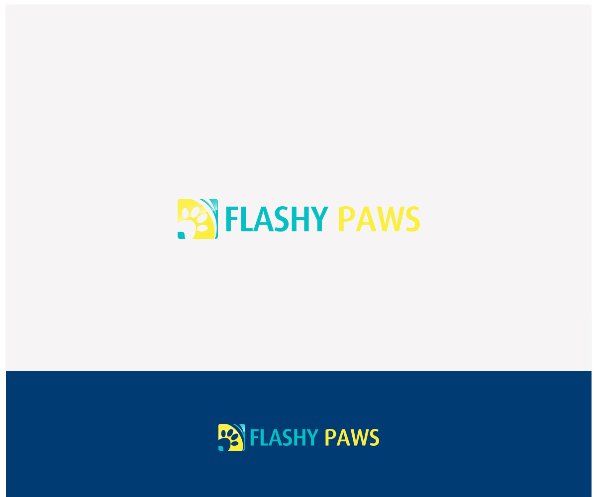 Logo Design by damakyjr for Flashy Paws | Design #10482806