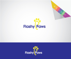 Logo Design by creativemood438 for Flashy Paws | Design: #10533927