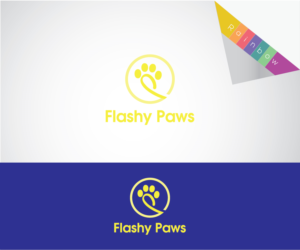 Logo Design by creativemood438 for Flashy Paws | Design: #10534096