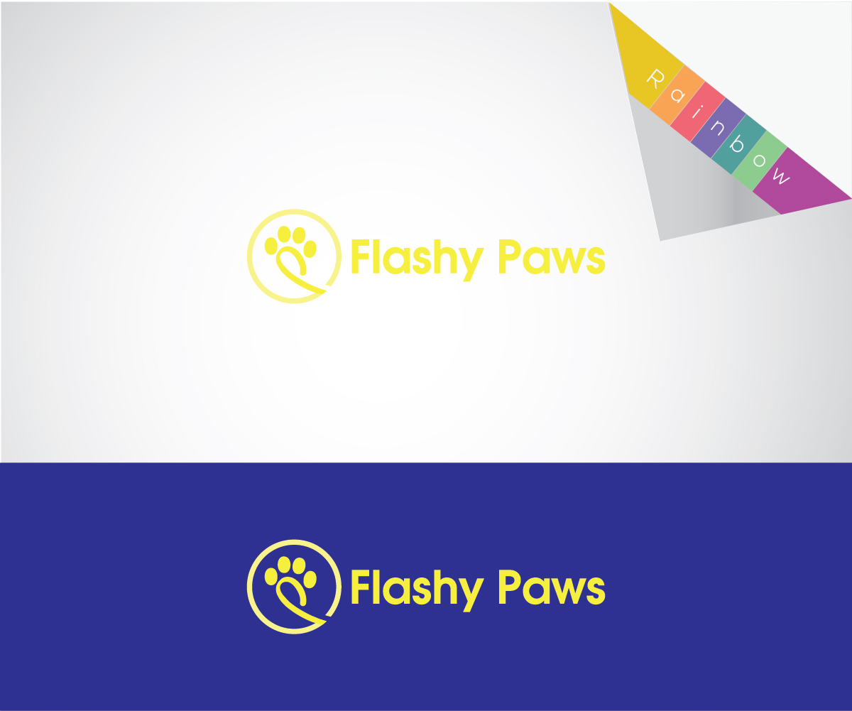 Logo Design by creativemood438 for Flashy Paws | Design #10534098