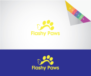 Logo Design by creativemood438 for Flashy Paws | Design: #10534104
