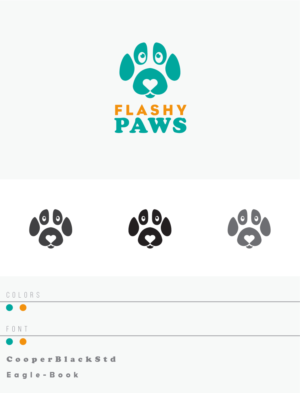 Logo Design by uniquetarget for Flashy Paws | Design: #10496718