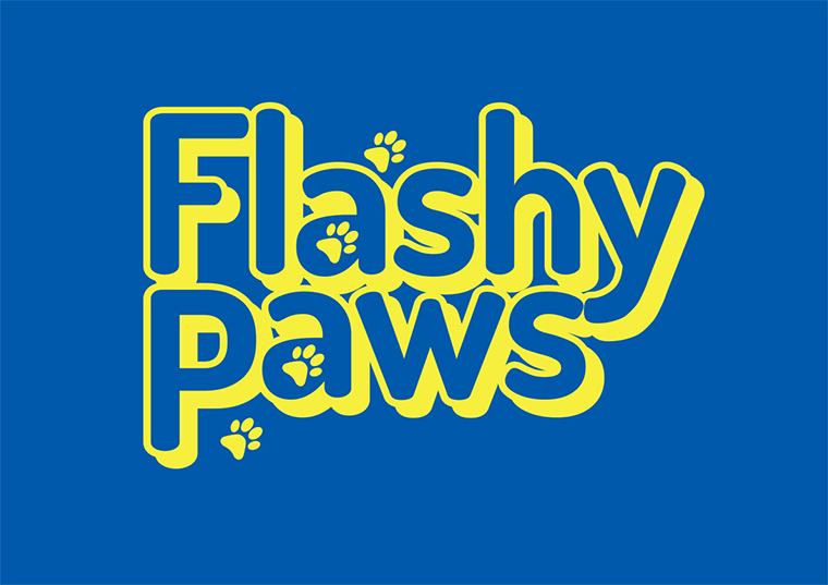 Logo Design by Innerworld Designs ltd. for Flashy Paws | Design #10478769