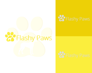 Logo Design by Pram Shaw for Flashy Paws | Design #10483017