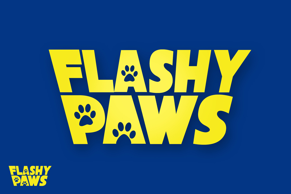 Logo Design by Roger B. for Flashy Paws | Design #10494551